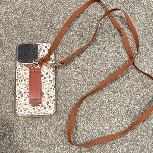 Walli Floral Phone Case with Strap